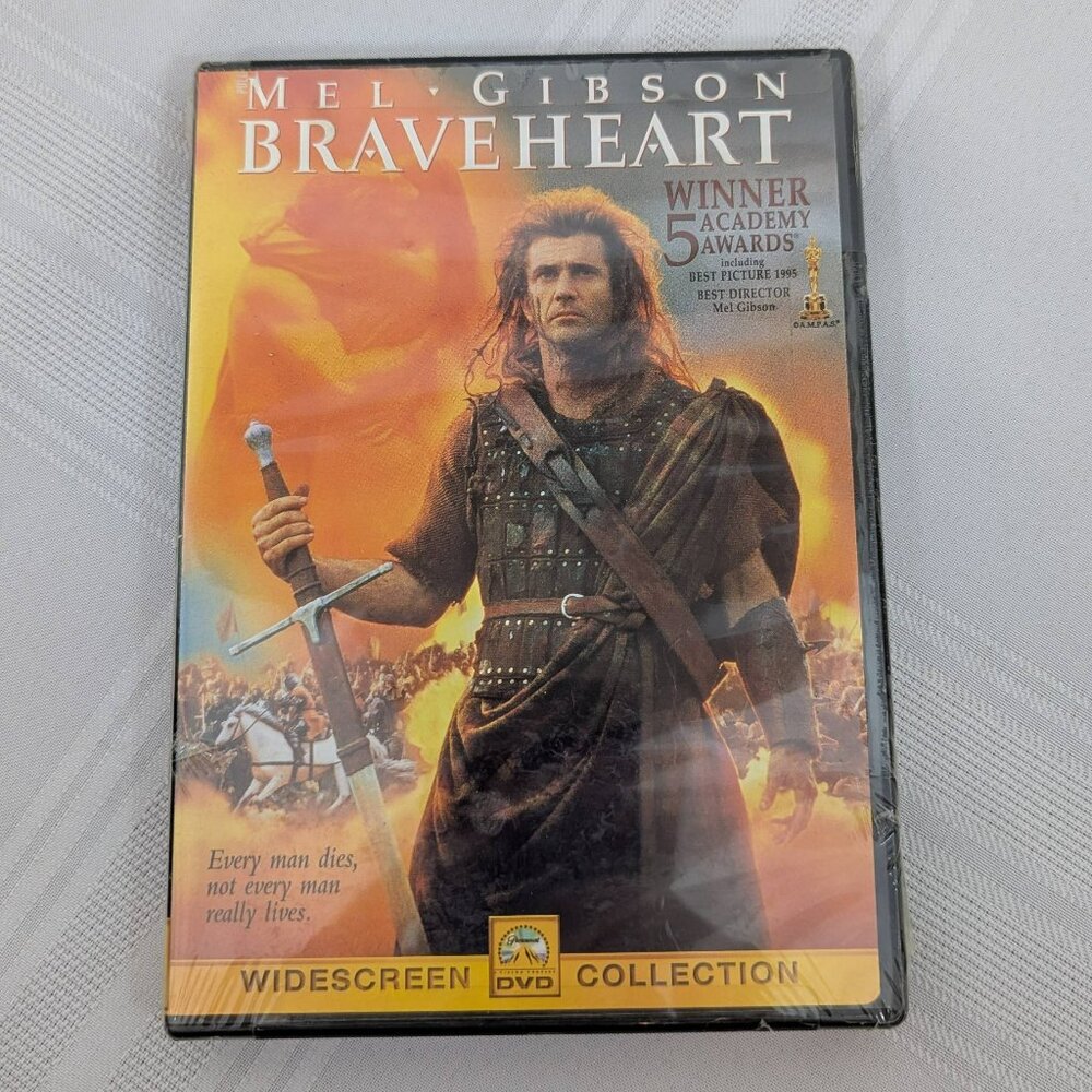 NEW! - Braveheart widescreen DVD in original packaging